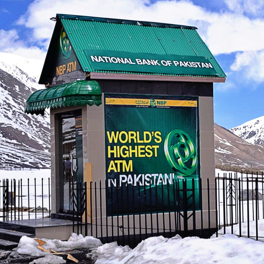 Highest‑Altitude Automated Teller Machine (ATM)